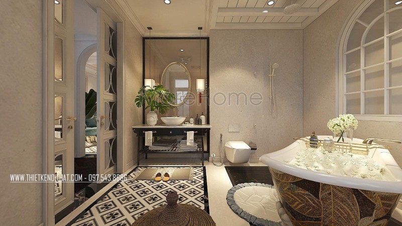 Thiết kế nội thất biệt thự Star Lake