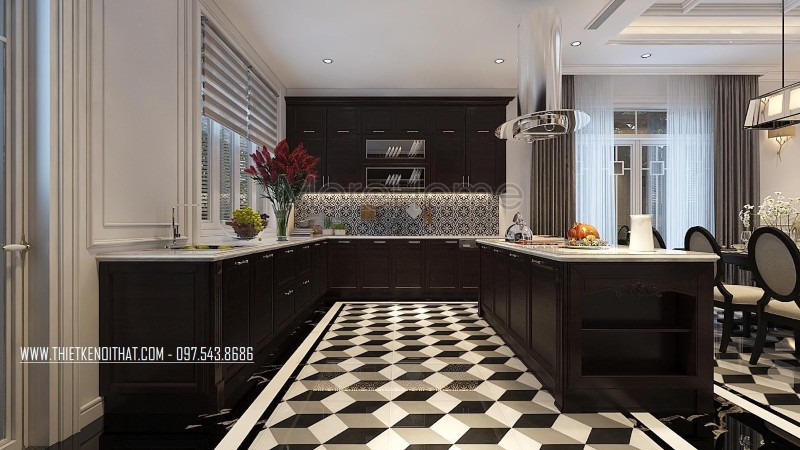 Thiết kế nội thất biệt thự Star Lake