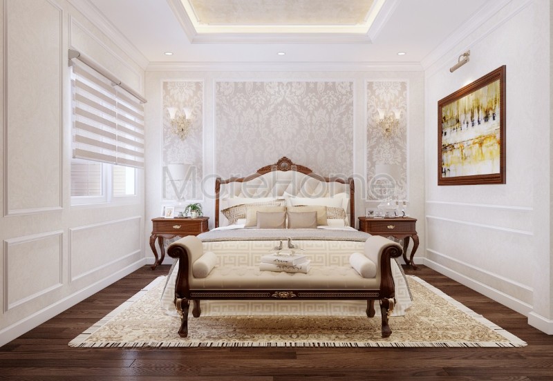Thiết kế nội thất biệt thự tân cổ điển Thiết kế nội thất biệt thự tân cổ điển