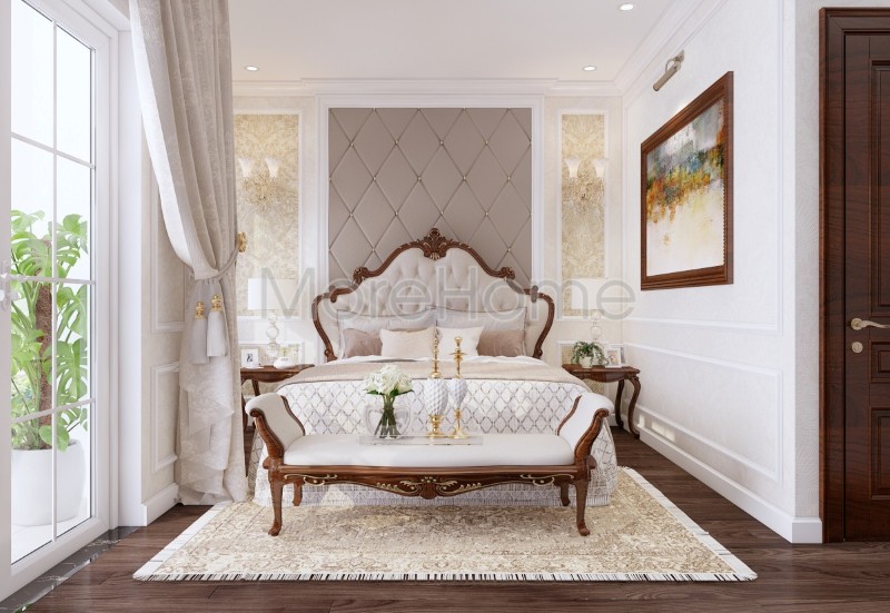 Thiết kế nội thất biệt thự tân cổ điển Thiết kế nội thất biệt thự tân cổ điển