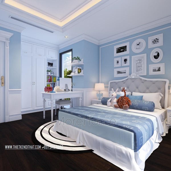 Nội thất biệt thự Vinhomes Thăng Long tân cổ điển sang trọng Nội thất biệt thự Vinhomes Thăng Long tân cổ điển sang trọng
