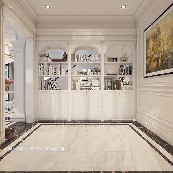 Nội thất biệt thự Vinhomes Thăng Long tân cổ điển sang trọng Nội thất biệt thự Vinhomes Thăng Long tân cổ điển sang trọng