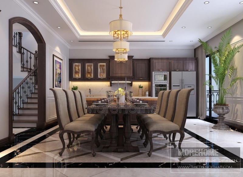 Thiết kế nội thất biệt thự Vinhomes Phủ Lý Thiết kế nội thất biệt thự Vinhomes Phủ Lý