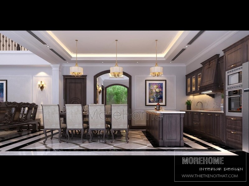 Thiết kế nội thất biệt thự Vinhomes Phủ Lý Thiết kế nội thất biệt thự Vinhomes Phủ Lý