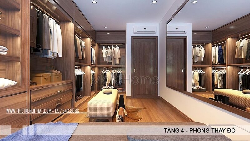 Tủ quần áo biệt thự Tủ quần áo biệt thự
