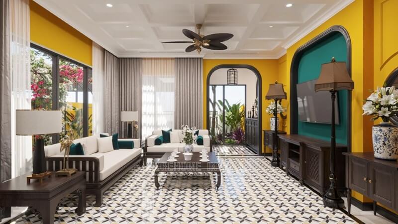 Mẫu thiết kế nội thất biệt thự đẹp