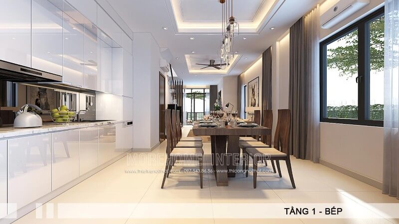 Mẫu thiết kế nội thất biệt thự đẹp