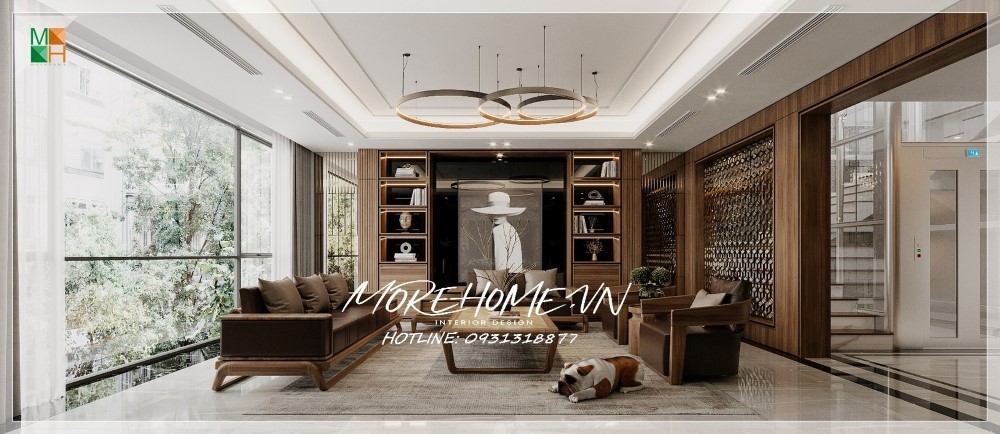 Sofa gỗ bọc nệm
