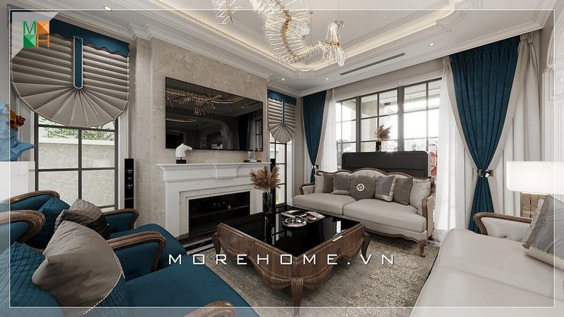 Sofa gỗ bọc nệm