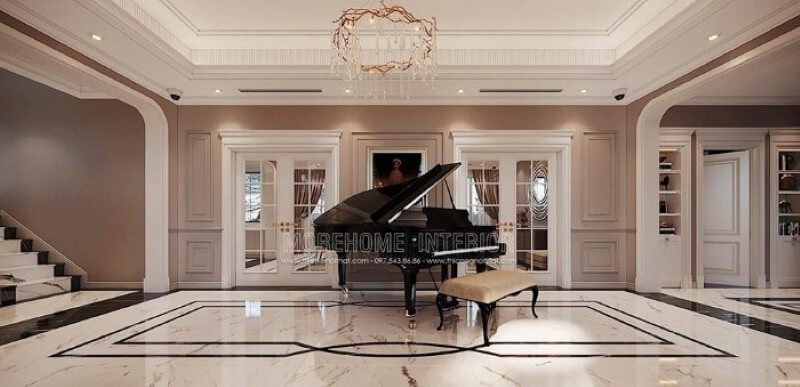 Sắp xếp nội thất cao cấp tại biệt thự Vinhomes Imperia Hải Phòng
