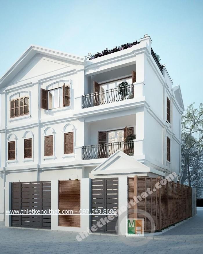 Thiết kế biệt thự 3 tầng đep Thiết kế biệt thự 3 tầng đẹp