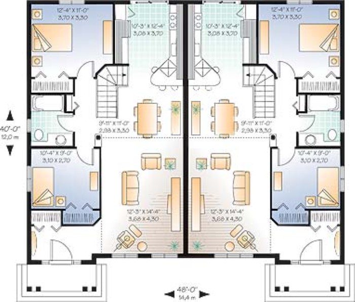Tổng hợp 25 thiết kế biệt thự song lập 2 phòng ngủ đẹp trên thế giới Tổng hợp 25 thiết kế biệt thự song lập 2 phòng ngủ đẹp trên thế giới