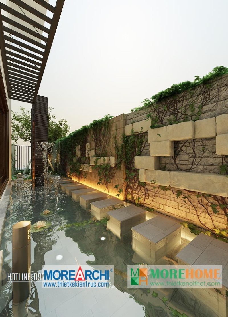 thiết kế biệt thự sân vườn đẹp hoàn mỹ