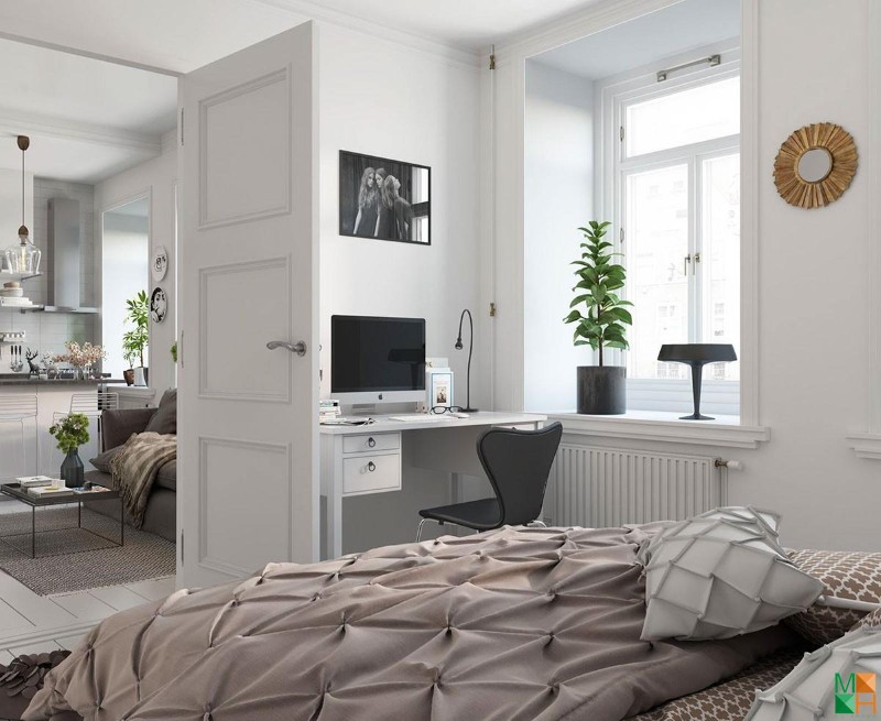 Thiết kế nội thất biệt thự mini với phong cách Scandinavian Thiết kế nội thất biệt thự mini với phong cách Scandinavian