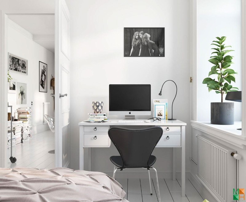Thiết kế nội thất biệt thự mini với phong cách Scandinavian Thiết kế nội thất biệt thự mini với phong cách Scandinavian