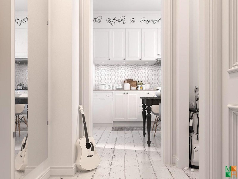 Thiết kế nội thất biệt thự mini với phong cách Scandinavian Thiết kế nội thất biệt thự mini với phong cách Scandinavian