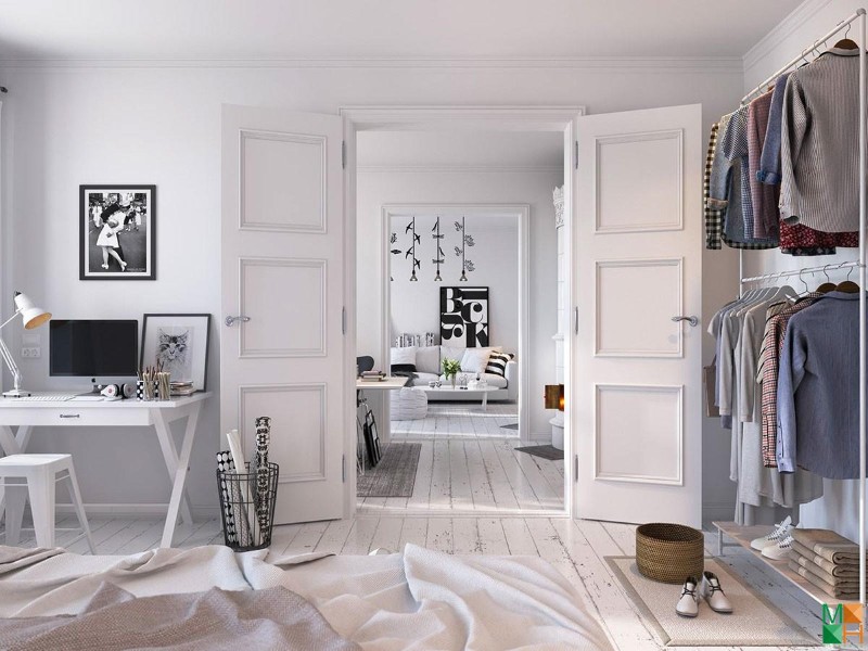 Thiết kế nội thất biệt thự mini với phong cách Scandinavian Thiết kế nội thất biệt thự mini với phong cách Scandinavian