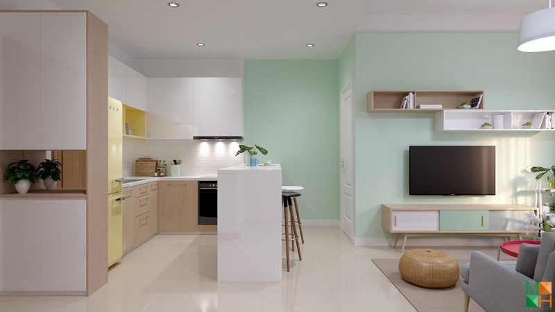 Thiết kế nội thất biệt thự mini với phong cách Scandinavian Thiết kế nội thất biệt thự mini với phong cách Scandinavian