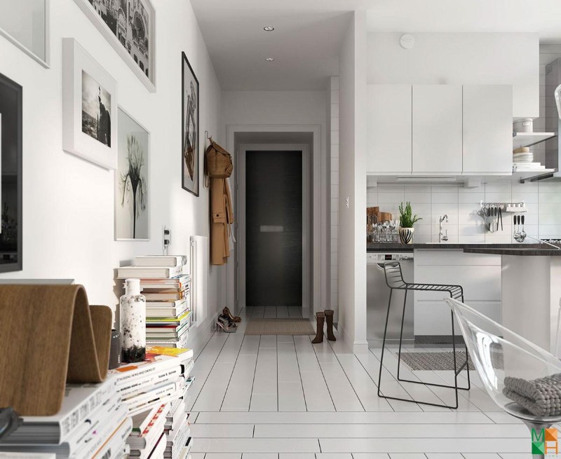 Thiết kế nội thất biệt thự mini với phong cách Scandinavian Thiết kế nội thất biệt thự mini với phong cách Scandinavian