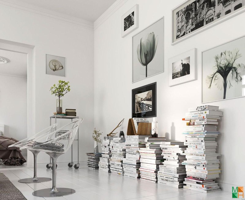 Thiết kế nội thất biệt thự mini với phong cách Scandinavian Thiết kế nội thất biệt thự mini với phong cách Scandinavian