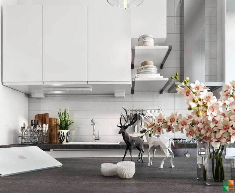 Thiết kế nội thất biệt thự mini với phong cách Scandinavian Thiết kế nội thất biệt thự mini với phong cách Scandinavian