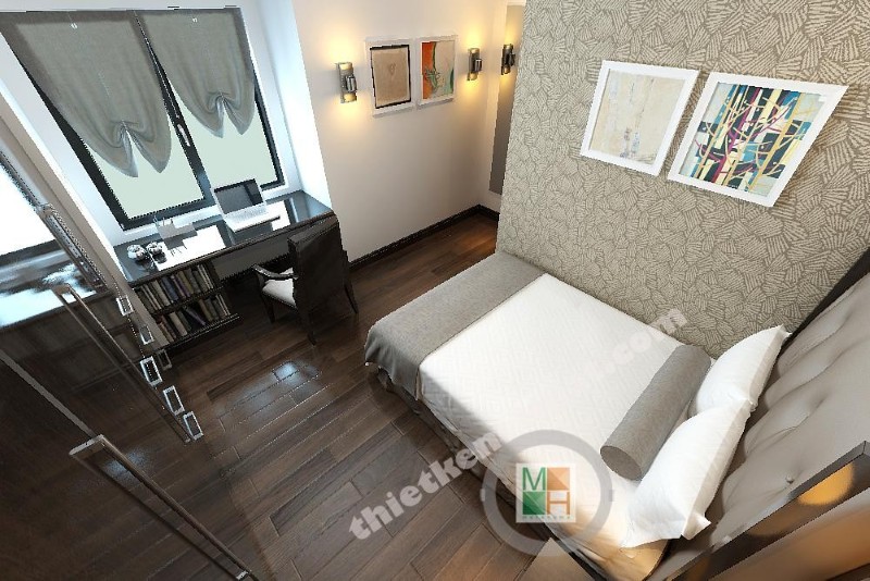 Thiết kế nội thất biệt thự mini 100m2 Thiết kế nội thất biệt thự mini 100m2
