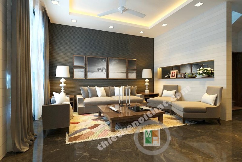 Thiết kế nội thất biệt thự mini 100m2 Thiết kế nội thất biệt thự mini 100m2