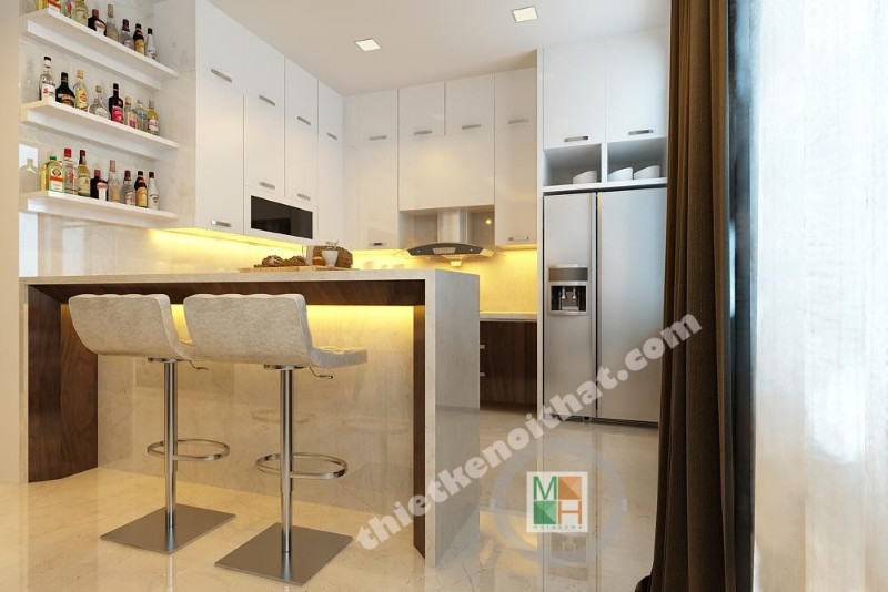 Thiết kế nội thất biệt thự mini 100m2 Thiết kế nội thất biệt thự mini 100m2
