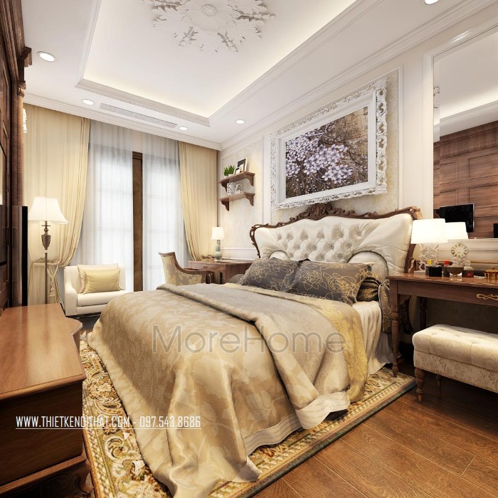 mẫu phòng ngủ đẹp nhất dành riêng cho biệt thự tân cổ điển mẫu phòng ngủ đẹp nhất dành riêng cho biệt thự tân cổ điển