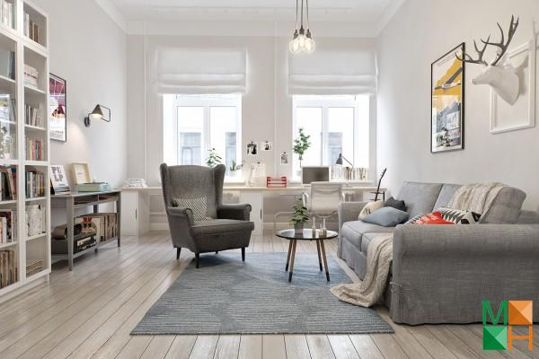 50 mẫu thiết kế phòng khách biệt thự theo phong cách Scandinavian ấn tượng 50 mẫu thiết kế phòng khách biệt thự theo phong cách Scandinavian ấn tượng