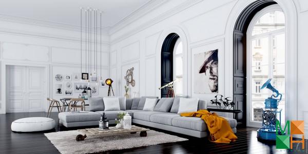 50 mẫu thiết kế phòng khách biệt thự theo phong cách Scandinavian ấn tượng 50 mẫu thiết kế phòng khách biệt thự theo phong cách Scandinavian ấn tượng