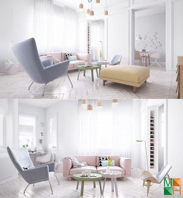50 mẫu thiết kế phòng khách biệt thự theo phong cách Scandinavian ấn tượng 50 mẫu thiết kế phòng khách biệt thự theo phong cách Scandinavian ấn tượng
