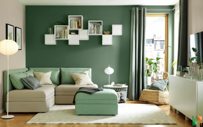 Thiết kế nhà biệt thự đẹp với 30 mẫu thiết kế phòng khách màu xanh tuyệt đẹp Thiết kế nhà biệt thự đẹp với 30 mẫu thiết kế phòng khách màu xanh tuyệt đẹp