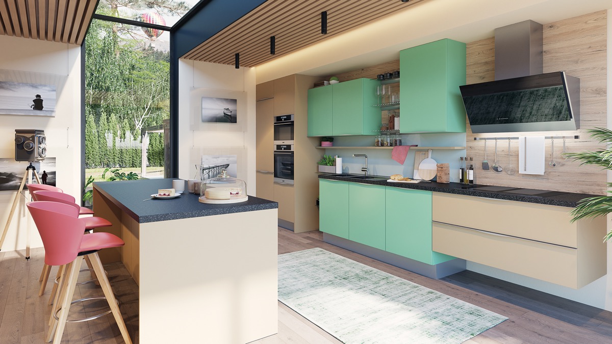 Bộ sưu tập 33 mẫu tủ bếp hiện đại cho nhà biệt thự Bộ sưu tập 33 mẫu tủ bếp hiện đại cho nhà biệt thự