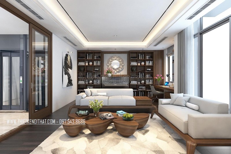 Thiết kế nội thất biệt thự hiện đại Thiết kế nội thất biệt thự hiện đại