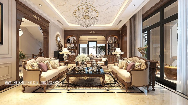 Thiết kế nội thất nhà biệt thự 2 tầng siêu đẹp Thiết kế nội thất nhà biệt thự 2 tầng siêu đẹp