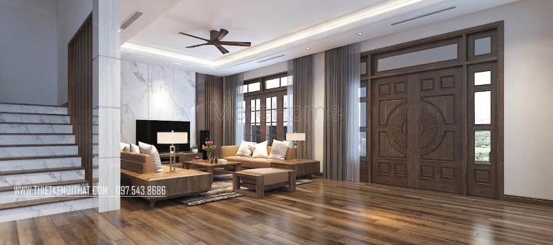 Thiết kế nội thất nhà biệt thự 2 tầng siêu đẹp Thiết kế nội thất nhà biệt thự 2 tầng siêu đẹp
