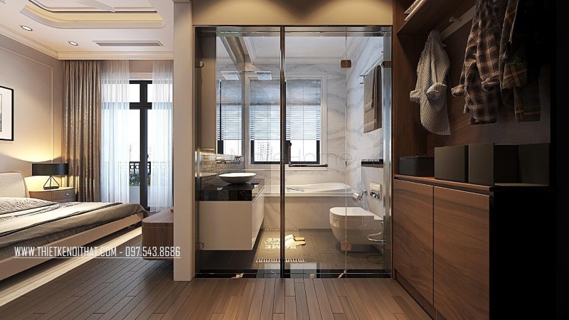 Thiết kế nội thất biệt thự tân cổ điển Thiết kế nội thất biệt thự tân cổ điển