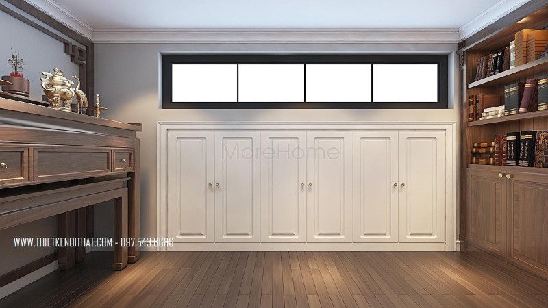 Thiết kế nội thất biệt thự tân cổ điển Thiết kế nội thất biệt thự tân cổ điển