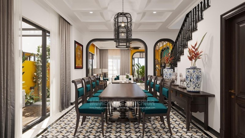Thiết kế nội thất biệt thự 2 tầng tại hải phòng Thiết kế nội thất biệt thự 2 tầng tại hải phòng