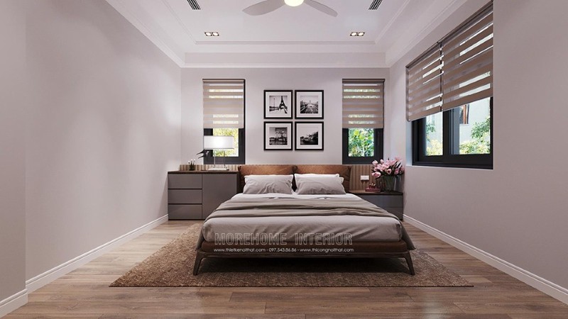 Thiết kế nội thất biệt thự 2 tầng tại hải phòng Thiết kế nội thất biệt thự 2 tầng tại hải phòng