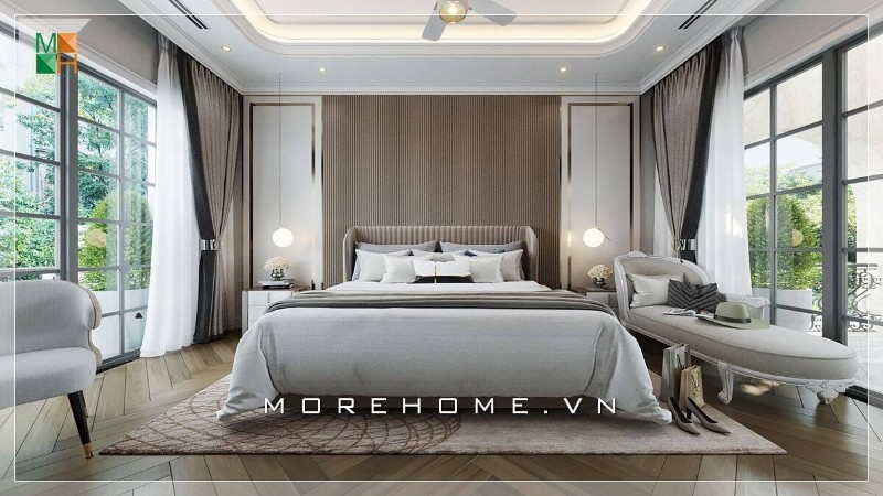 Thiết kế nội thất biệt thự 2 tầng tại hải phòng Thiết kế nội thất biệt thự 2 tầng tại hải phòng