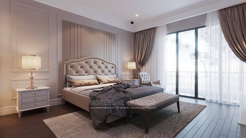 Thiết kế nội thất biệt thự 2 tầng tại hải phòng Thiết kế nội thất biệt thự 2 tầng tại hải phòng