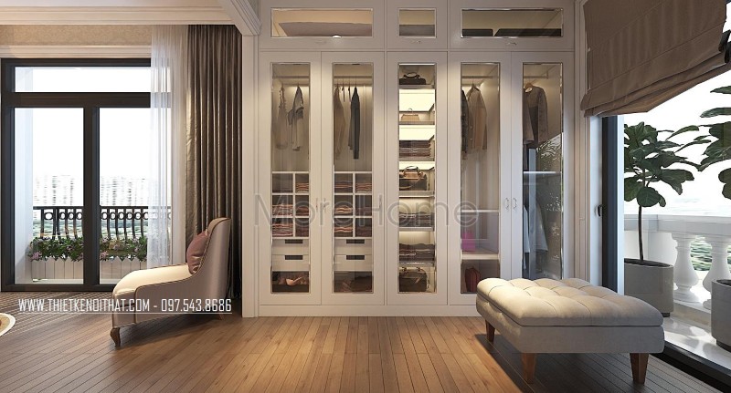 Thiết kế nội thất biệt thự tân cổ điển Thiết kế nội thất biệt thự tân cổ điển