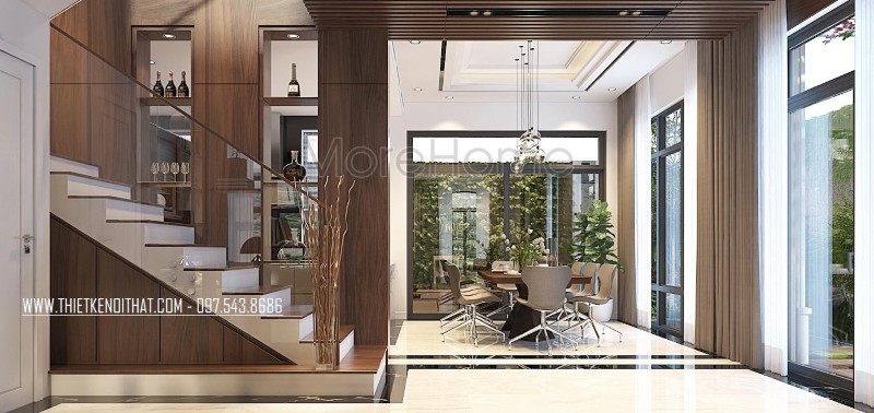 Thiết kế nội thất biệt thự hiện đại