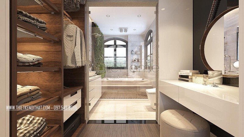 Thiết kế nội thất biệt thự hiện đại