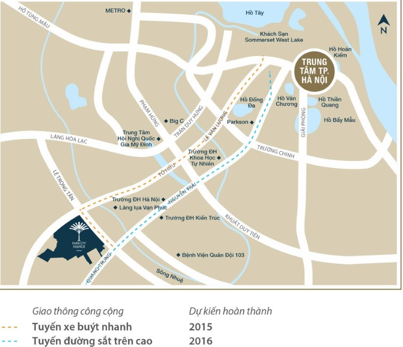 Biệt thự Mansion Parkcity